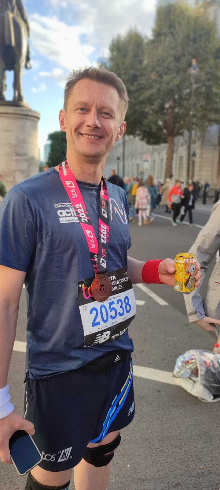 Irek completed marathon