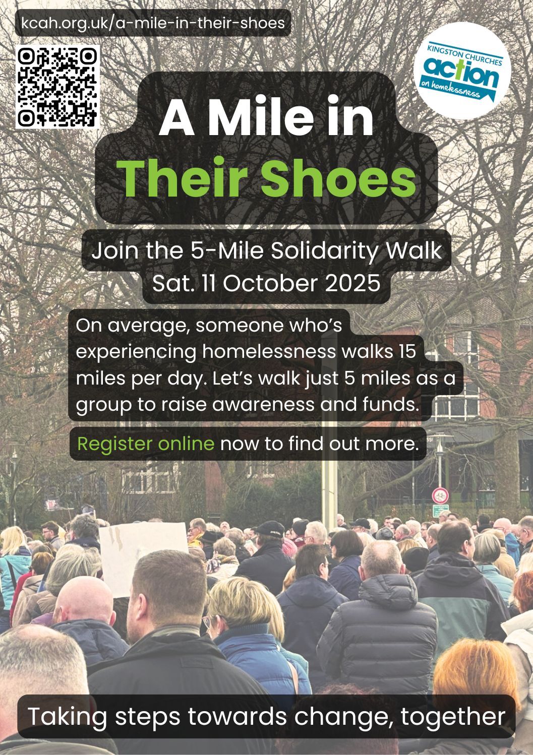 KCAH Group Walk poster